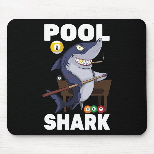 ビリヤード – Pool Shark - Snooker Player - R Pub - マウスパッド (正面)