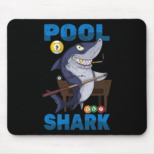 ビリヤード – Pool Shark - Snooker Player - R Pub - マウスパッド (正面)