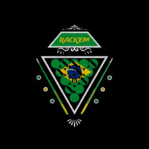 ビリヤードBRAZIL祖先プールスヌッカーTシャツ