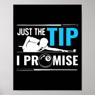 ビリヤードCueスポーツゲームプールビリヤード選手ギフト ポスター