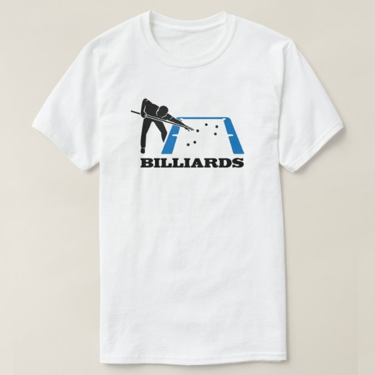 ビリヤードTシャツ Tシャツ (デザイン正面)