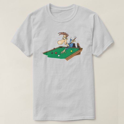 ビリヤードTシャツ Tシャツ (デザイン正面)