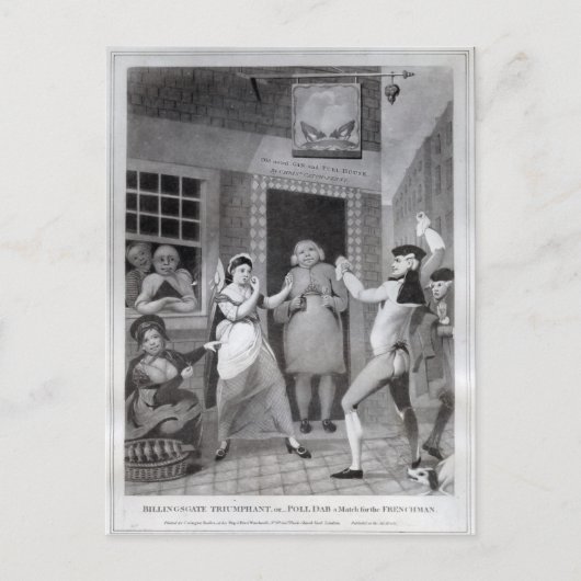 ビリングゲート勝利 ポストカード (正面)