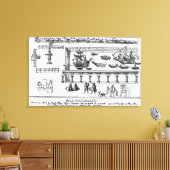 ビリングゲート市場 キャンバスプリント (インサイチュ (リビング))