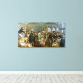 ビリングゲート魚市場 キャンバスプリント (インサイチュ (ウッドフロア))