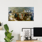 ビリングゲート魚市場 ポスター (ホームオフィス)