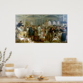 ビリングゲート魚市場 ポスター (キッチン)