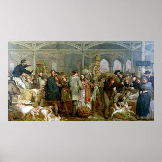 ビリングゲート魚市場 ポスター (正面)