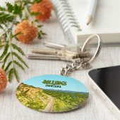 ビリングズモンタナリムロックスヴィンテージ キーホルダー (側面)