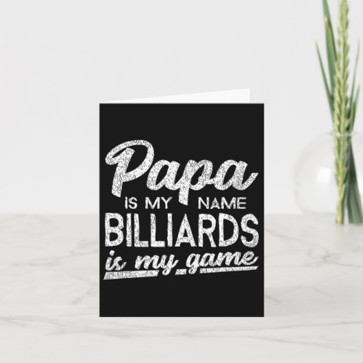 ビリーおもしろいズパパギフト カード (正面)