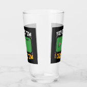 ビリーおもしろいダーズルームワードアート タンブラーグラス (右)