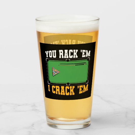 ビリーおもしろいダーズルームワードアート タンブラーグラス (ドリンク正面)