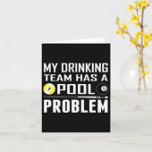 ビリーおもしろいド飲みチームはプールを持っている カード (黄色い花)