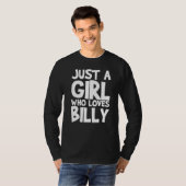 ビリーが大好きな女の子 Tシャツ (正面フル)