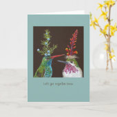 ビリーとバドのカード カード (黄色い花)