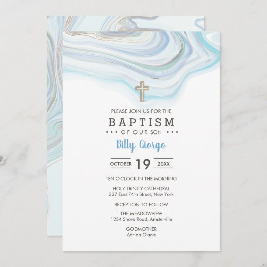 ビリーの招待状2 招待状 (正面/裏面)