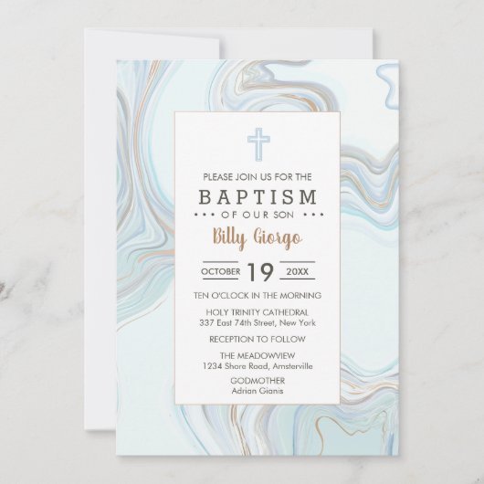 ビリーの招待状 招待状 (正面)