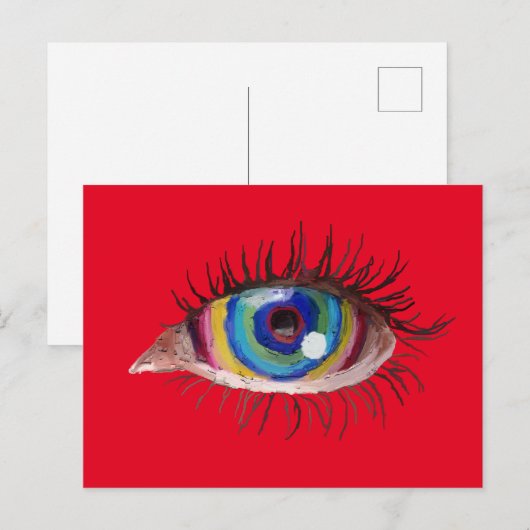 ビリーアイ ポストカード (正面/裏面)