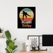 ビリーカッコいいズセラピーワードアート ポスター (ホームオフィス)