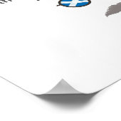 ビリーコノリーメガネと引用文 ポスター (角)