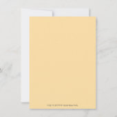 ビリーゴートと紅葉、感謝祭の農場 ノートカード (裏面)