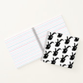 ビリーゴートのポテトプリント ノートブック (内部)