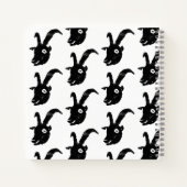 ビリーゴートのポテトプリント ノートブック (裏面)