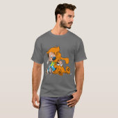 ビリーズ+バディーズ+ブール+エ+ビル+カートゥーン+家族 Tシャツ (正面フル)