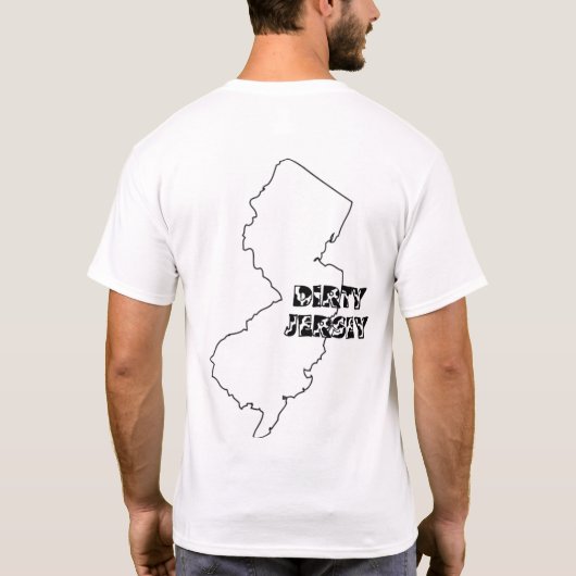 ビリーチブランドジャージーカウズ Tシャツ (裏面)