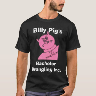 ビリーピグ – シニア独身者制御技術 Tシャツ