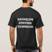 ビリーピグ – 独身制御技術 Tシャツ (裏面)