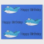 ビリーブルー ラッピングペーパー (フラット)