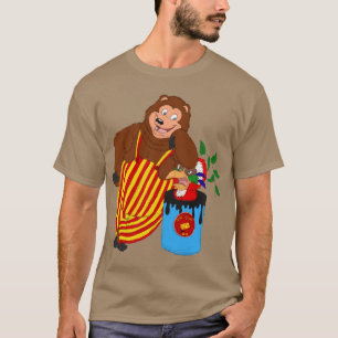 ビリーボブのロック燃えてのTシャツ Tシャツ