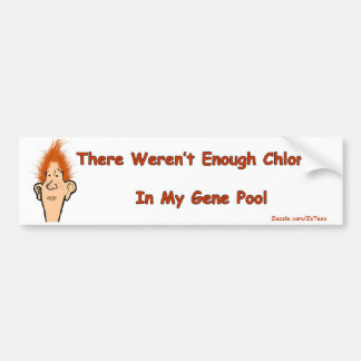 ビリーボブの遺伝子給源 バンパーステッカー