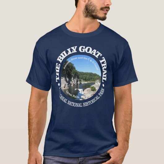 ビリーヤギのトレイル Tシャツ (正面)