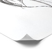 ビリーヤギ – アートプリント ポスター (角)