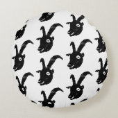 ビリーヤゴポテトプリント ラウンドクッション (裏面)