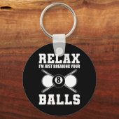 ビリーリラックスズのコーチを壊すだけだ キーホルダー (正面)