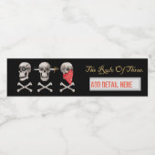 ビリーワンハンドラベル用キャプテン・メイフラワー国旗 ペットボトルラベル (シングルラベル)