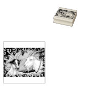 ビリー&キッドナパバレーヤギのゴムスタンプ ラバースタンプ (押印)