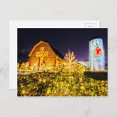 ビリー・グラハムの図書館のシャーロットのクリスマスの装飾cel シーズンポストカード (正面/裏面)