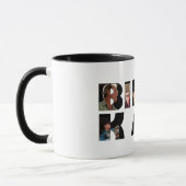 ビリー・ケイ写真ツアーロゴコーヒーマグ マグカップ (左)
