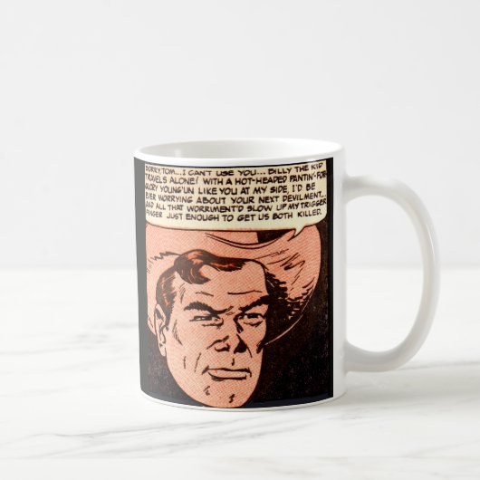 ビリー・ザ・キッドは一人で旅をする コーヒーマグカップ (右)