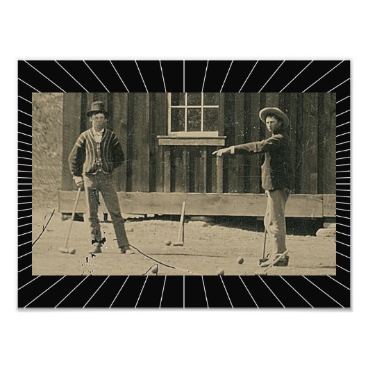 ビリー・ザ・キッド🤠新しい証拠の写真 フォトプリント            (正面)