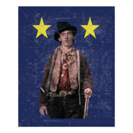 ビリー・ザ・キッド・アウトロー🔥アメリカ西部のガンファイター ポスター