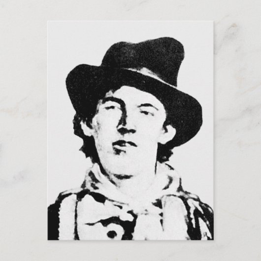 ビリー・ザ・キッド・ウィリアム・H.ボニー ポストカード (正面)