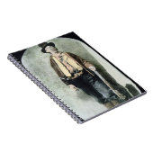 ビリー・ザ・キッド(カラー版木、銅版、版画) ノートブック (右側)