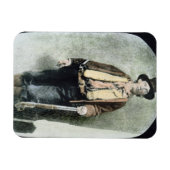 ビリー・ザ・キッド(カラー版木、銅版、版画) マグネット (横)