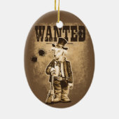 ビリー・ザ・キッド セラミックオーナメント (裏面)