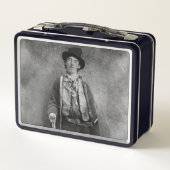 ビリー・ザ・キッド ヘンリー・マッカーティ オールドウェストの無法者 メタルランチボックス (裏面)